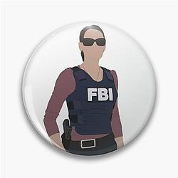 Paget Brewster Design Pin
