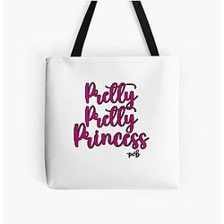 Pretty Princess Paget Brewster All Over Print Tote Bag