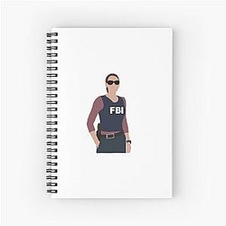 Paget Brewster Spiral Notebook