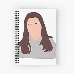 Paget Brewster Spiral Notebook