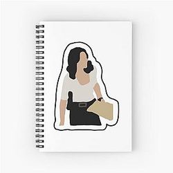 Paget Brewster Spiral Notebook