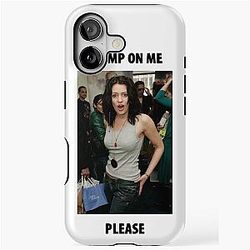 Stomp on me Paget Brewster iPhone Tough Case