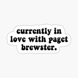 Currently in love with Paget Brewster