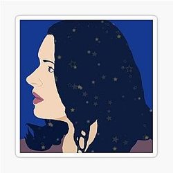 Starry Paget Sticker