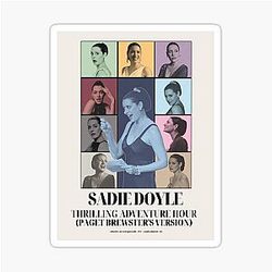 Sadie Doyle (Paget Brewster's Version) Sticker