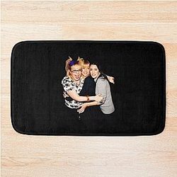 Criminal Minds babies - Kirsten Vangsness, A.J. Cook, Paget Brewster Bath Mat