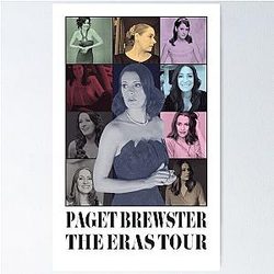 Paget Brewster Era's Tour Poster