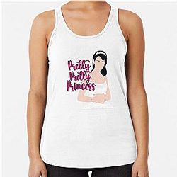 Paget Brewster - Pretty Princess Racerback Tank Top