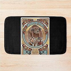 Labyrinth Art Nouveau Tribute to the Goblin King Movie Halloween Bath Mat