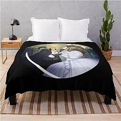 The Labyrinth Goblin King Movie Throw Blanket