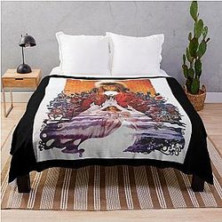 Labyrinth Goblin King Movie Throw Blanket