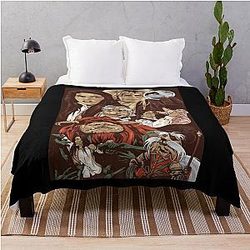 Labyrinth Starman Goblin King Throw Blanket
