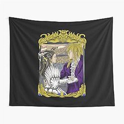 Anime David Bowie Labyrinth goblin king movie Tapestry