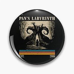 Retro Pan's Labyrinth Pin
