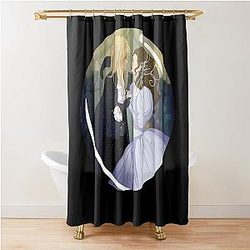 As the World Falls Down Labyrinth Goblin King Movie Shower Curtain