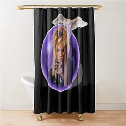 Crystal Ball Games Labyrinth Goblin King Movie Shower Curtain