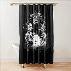 Labyrinth Heroes goblin king Shower Curtain