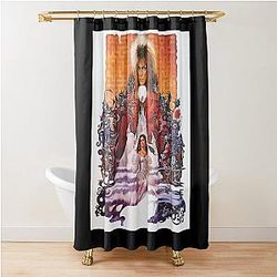 Precious Labyrinth Goblin King Movie Shower Curtain
