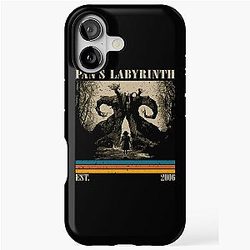 Retro Pan's Labyrinth iPhone Tough Case
