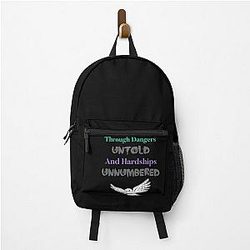 Labyrinth Poem Owl Goblin King Movie Backpack