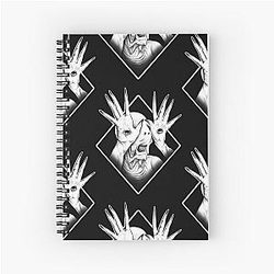 Pale Man - Pan's Labyrinth Spiral Notebook
