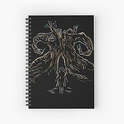 Mystical Labyrinth Spiral Notebook
