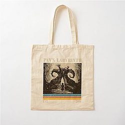 Retro Pan's Labyrinth Cotton Tote