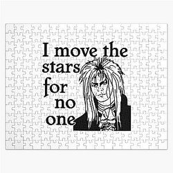 I Move the Stars for No One Jareth Labyrinth Goblin King Movie Halloween Jigsaw Puzzle