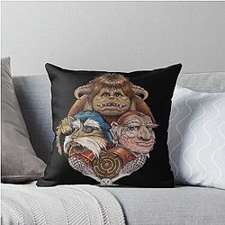 Should You Need Us Labyrinth Goblin King Movie Halloween Christmas Throw Pillow