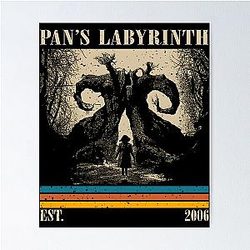Retro Pan's Labyrinth Poster