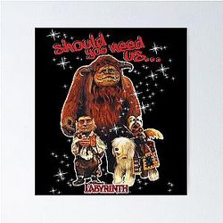Labyrinth, Goblin King - Movie Poster, Halloween and Christmas Edition