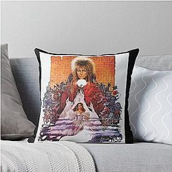 Labyrinth Goblin King Movie Throw Pillow
