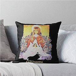 Labyrinth Goblin King movie Throw Pillow