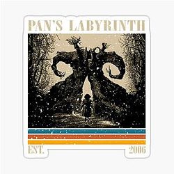 Retro Pan's Labyrinth Stickers
