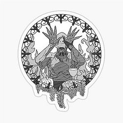 The Grey Man: Pan's Labyrinth Sticker