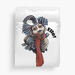 Jim Henson Labyrinth Blue Goblin King Movie Duvet Cover