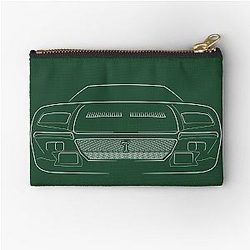 DeTomaso Pantera white Zipper Pouch