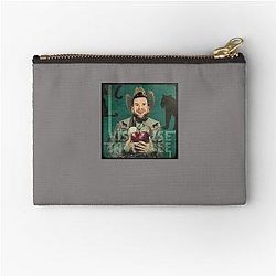 Pantera and the Double Hearts Zipper Pouch