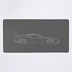 DeTomaso Pantera - white Desk Mat