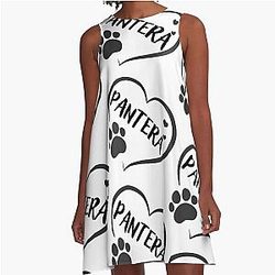 Pantera A Line Dress for Dog or Cat Owners