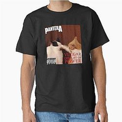 Vulgar Display of Meow Metal Cat Parody Art - Pantera Classic T-Shirt