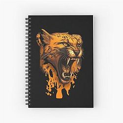 Pantera Spiral Notebook