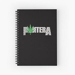 Leaf Pantera Spiral Notebook