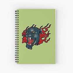 Pantera Classic Spiral Notebook