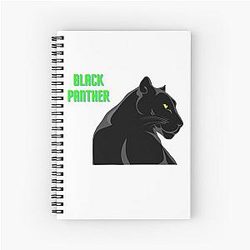 Pantera Spiral Notebook