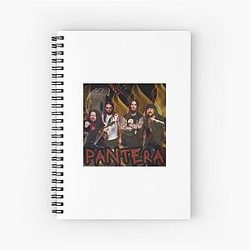 Badass Pantera Snake Fire Spiral Notebook