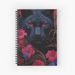 Pantera Spiral Notebook