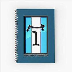 Pantera Spiral Notebook