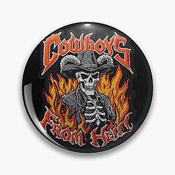 Cowboys From Hell Pantera Pin