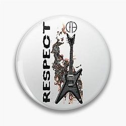 Pantera respect guitar Pin